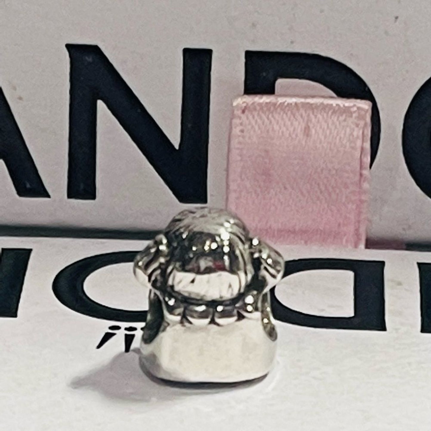 PANDORA Retired Sterling Silver Young Girl Family Bead - 790375