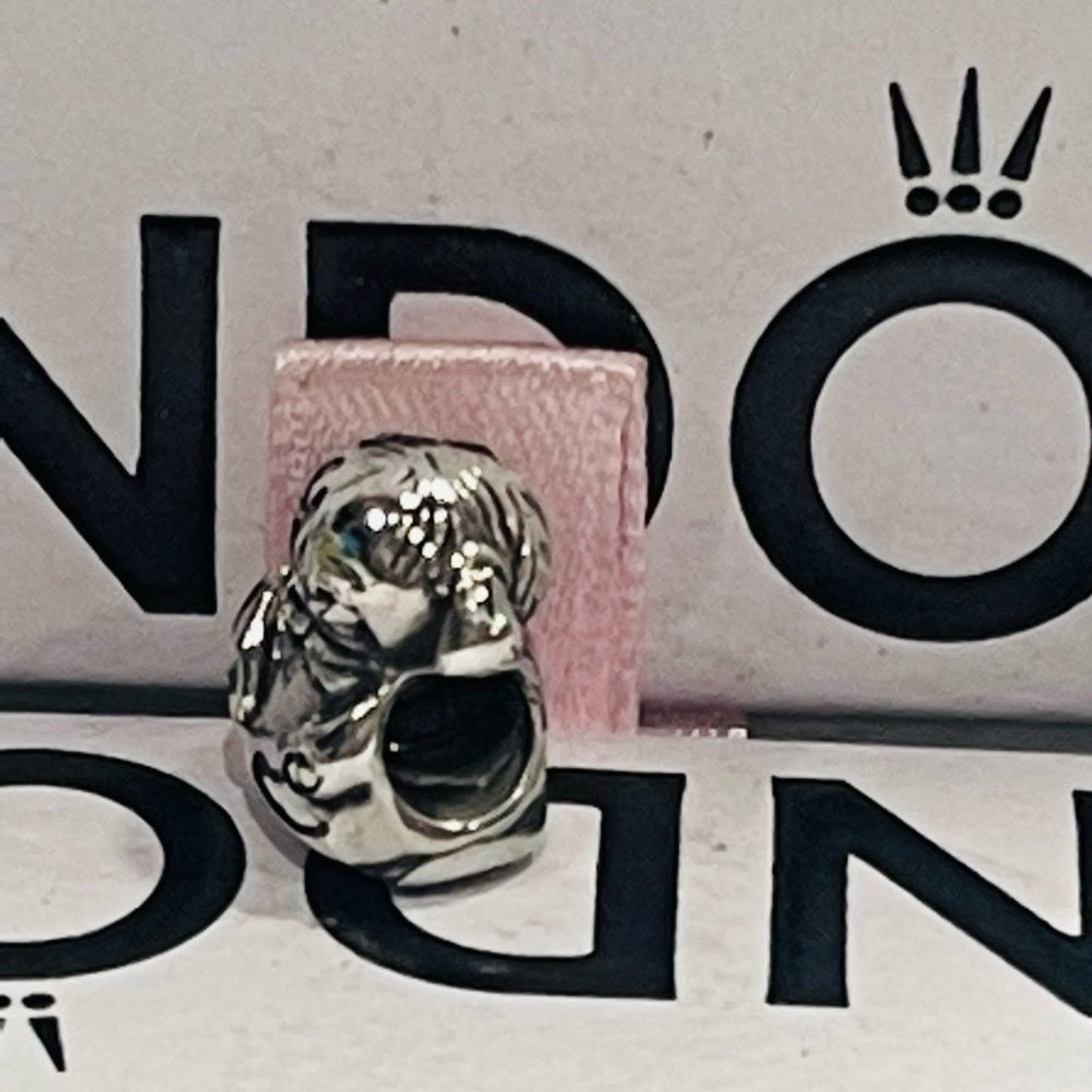 PANDORA Retired Sterling Silver Young Girl Family Bead - 790375