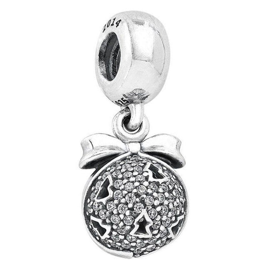 PANDORA Sterling Silver 2014 Black Friday Christmas Ball Charm